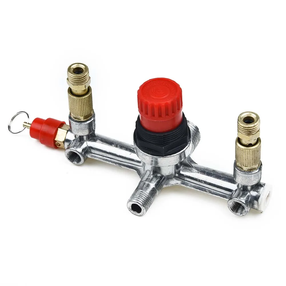 

Workshop Pump Parts Aluminum bracket Red cap Push-pull valves Regulator