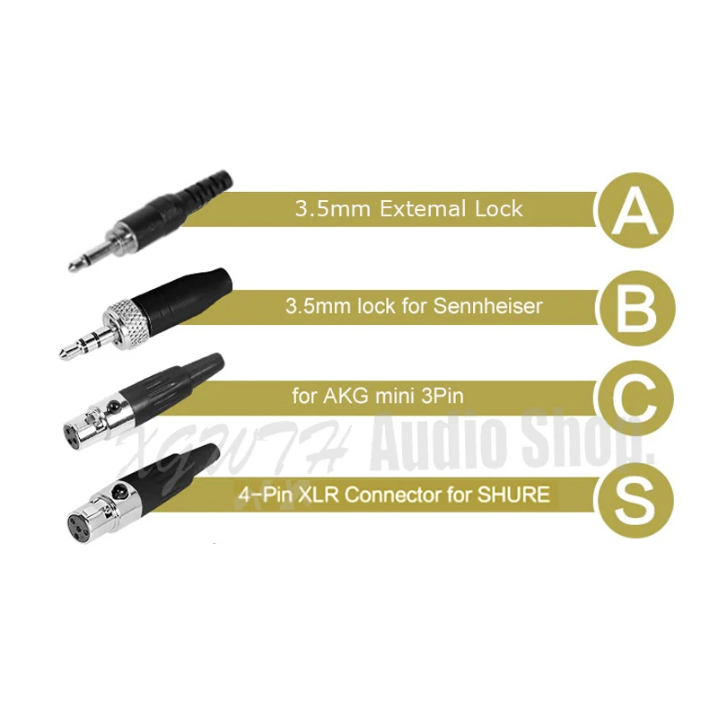 Конденсаторный микрофон ME3 гарнитура с микрофоном для AKG Shure Senheiser Audio Technica