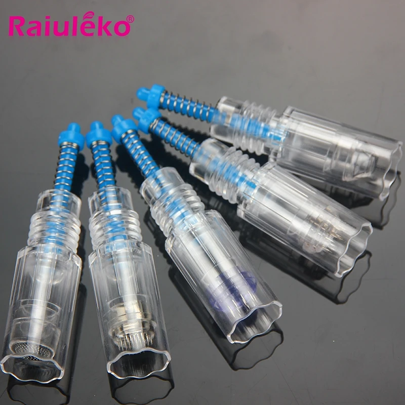 50 шт. 9 Pin/12 Pin/36 Pin/круглый Nano Dr. pen иглы для ручек Сменные винтовые картриджи для Dr. Pen pen микроиглы для татуировки