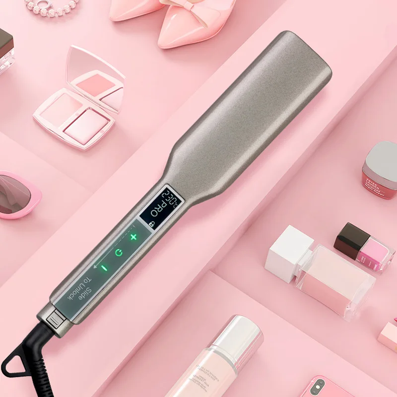 2 дюйма выпрямитель утюжок для волос широкий в одно касание Экран Max 450 по