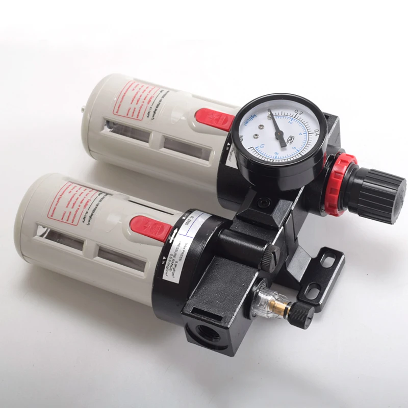 BFC2000 BFC3000 BFC4000 1/4 3/8 1/2 Air Compressor Oil Water Separator Filter Regulator Preparation Unit FRL Combination | Обустройство