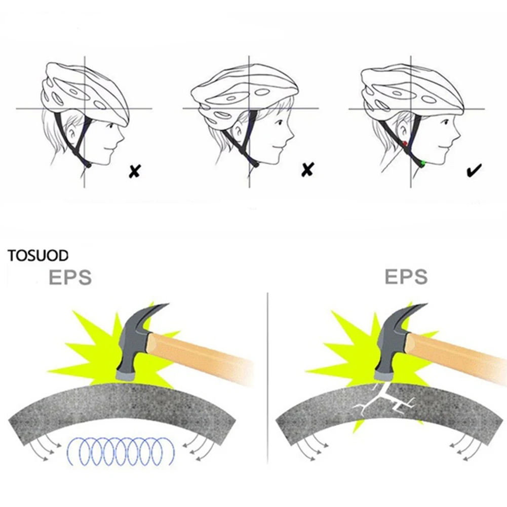 Легкий Регулируемый шлем безопасности для горного и дорожного велосипеда