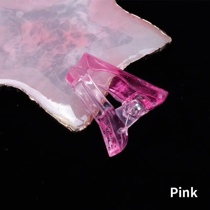 

5/1Pcs Nail Clip Acrylic Nail Plastic Fake Finger Polish Extension Tips Quick Building Mold UV Gel LED Manicure Art Builder Tool