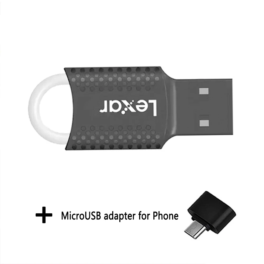 V40-A Lexar USB флеш-накопитель 32 Гб 64 Гб 128 ГБ V40 флеш-накопитель USB 2,0 флеш-карта совместима с ПК/Mac системой cle memoria usb c - Цвет: V40-A