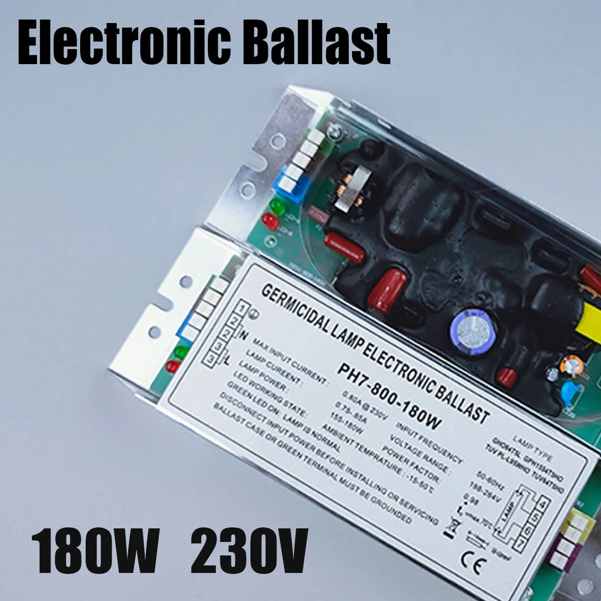 21-180W Универсальный электронный балласт AC220V-250V отработанных газов