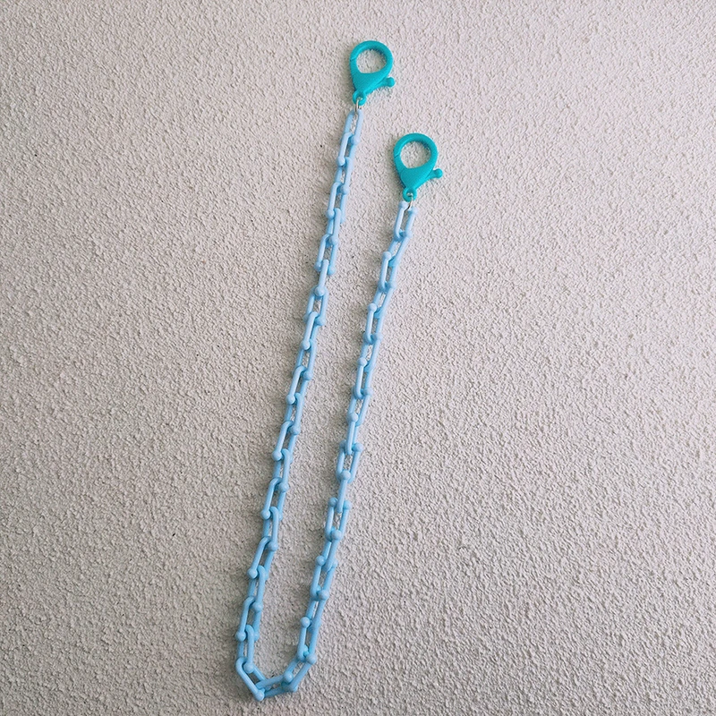 

Plastic Chain For Face Mask Necklace Glasses Chain Sunglasses Straps Mask Lanyards Women Men Neck Chains Holder Candy Color