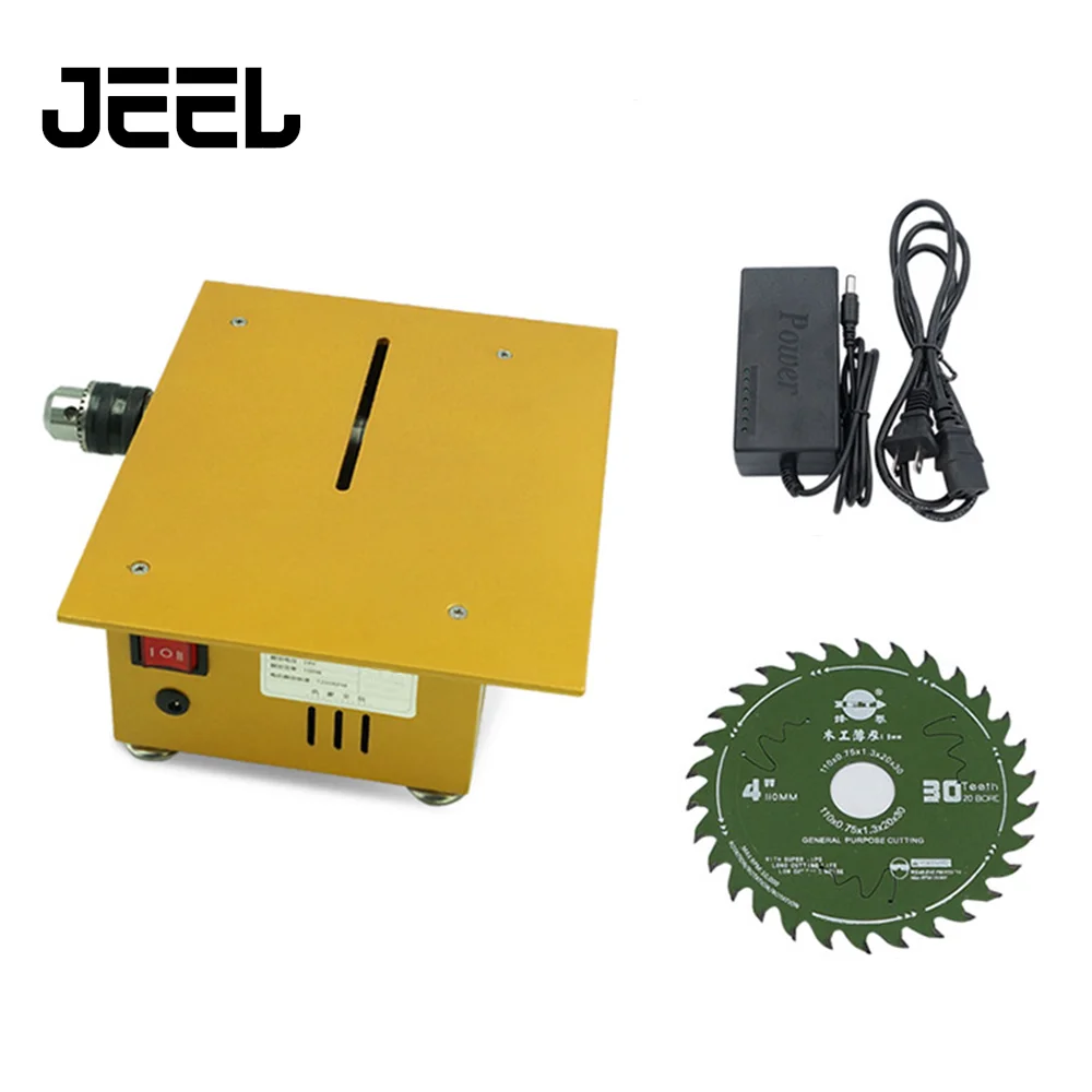 Настольная мини-пила 24 В постоянного тока для ручной работы верстак