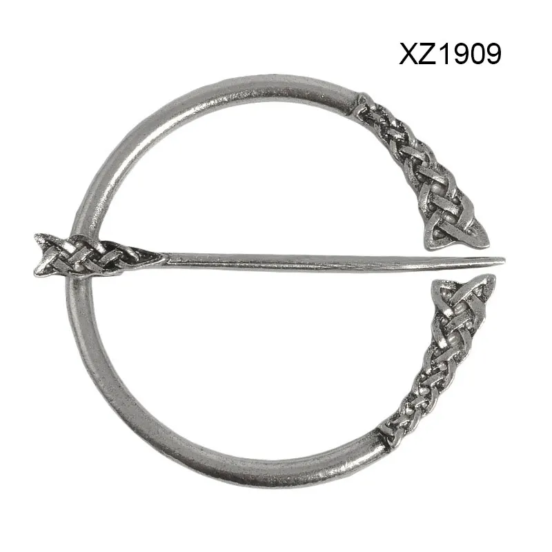 Винтажные заколки викингов высокого качества средневековая Скандинавская брошь