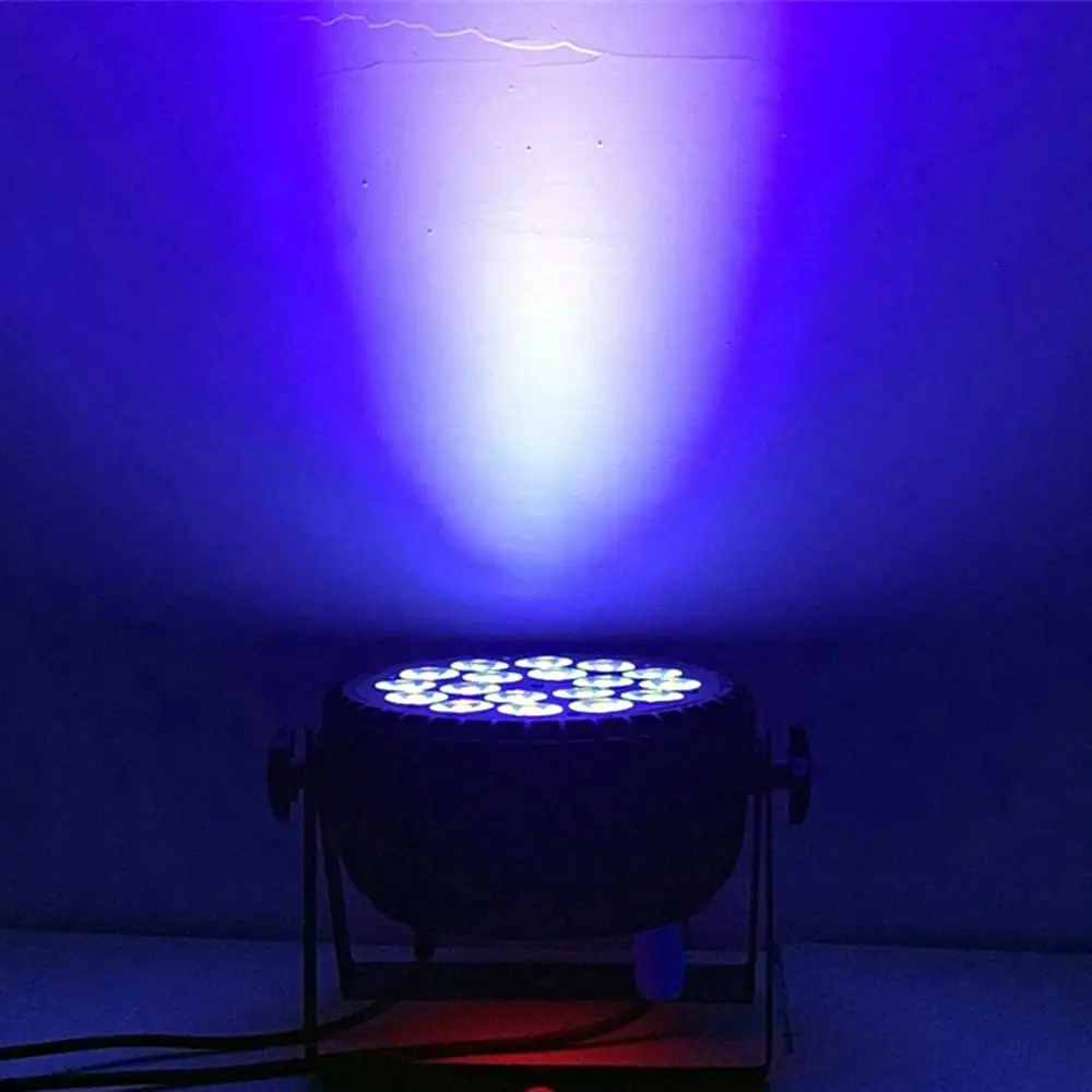 Dj светильник 24x18 Вт RGBWA УФ 6in1 Par светодиодный par стирка par светодиодный плоский Par-прожектор светильник ing для вечерние KTV диско-светильник