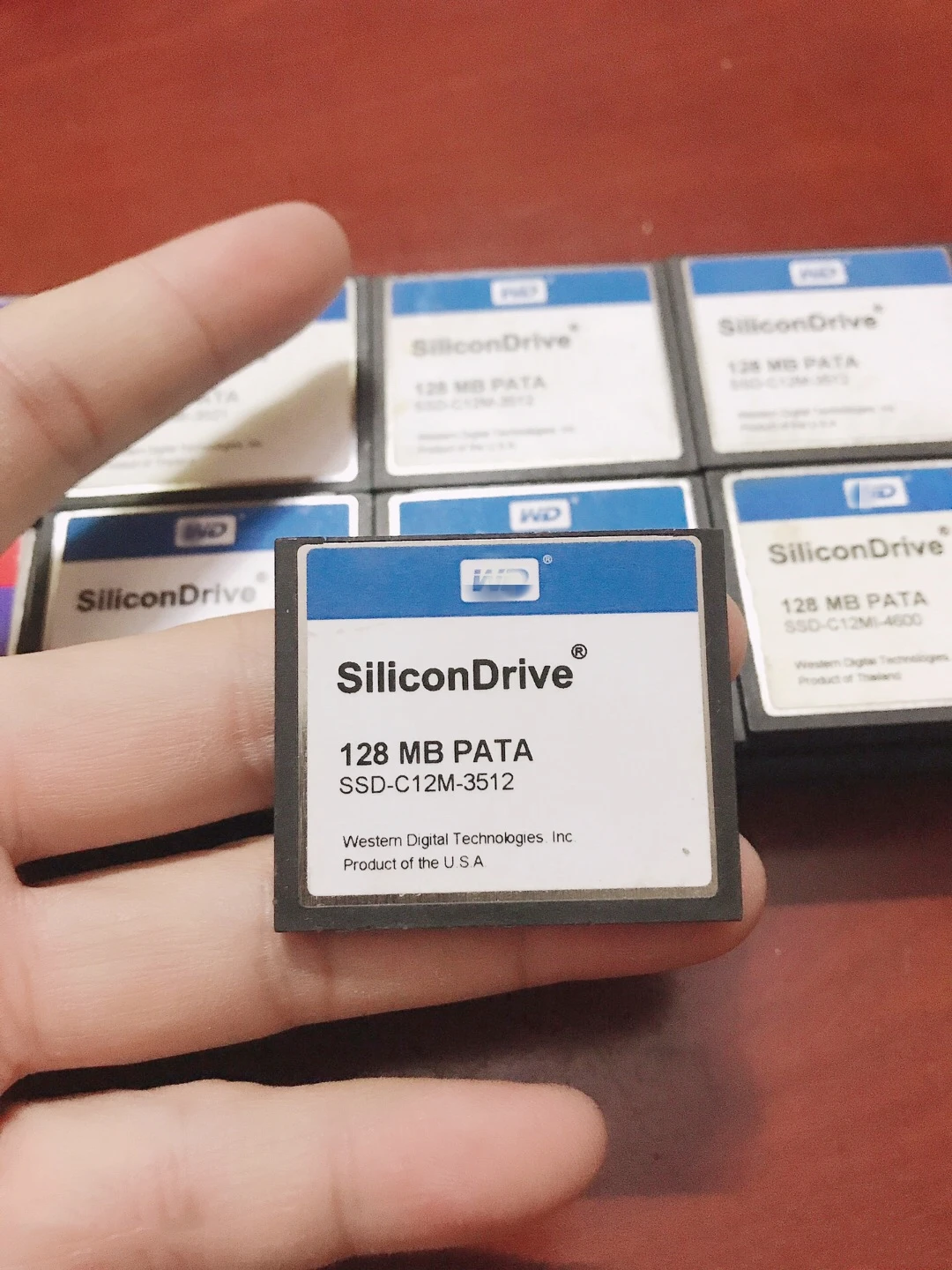 10 ./   128  PATA Compact Flash CF  -  SSD WD