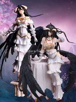 28cm overlord albedo anime figure overlord iii albedo so bin action figure 642 albedo figurine 631 ainz ooal gown figure toys