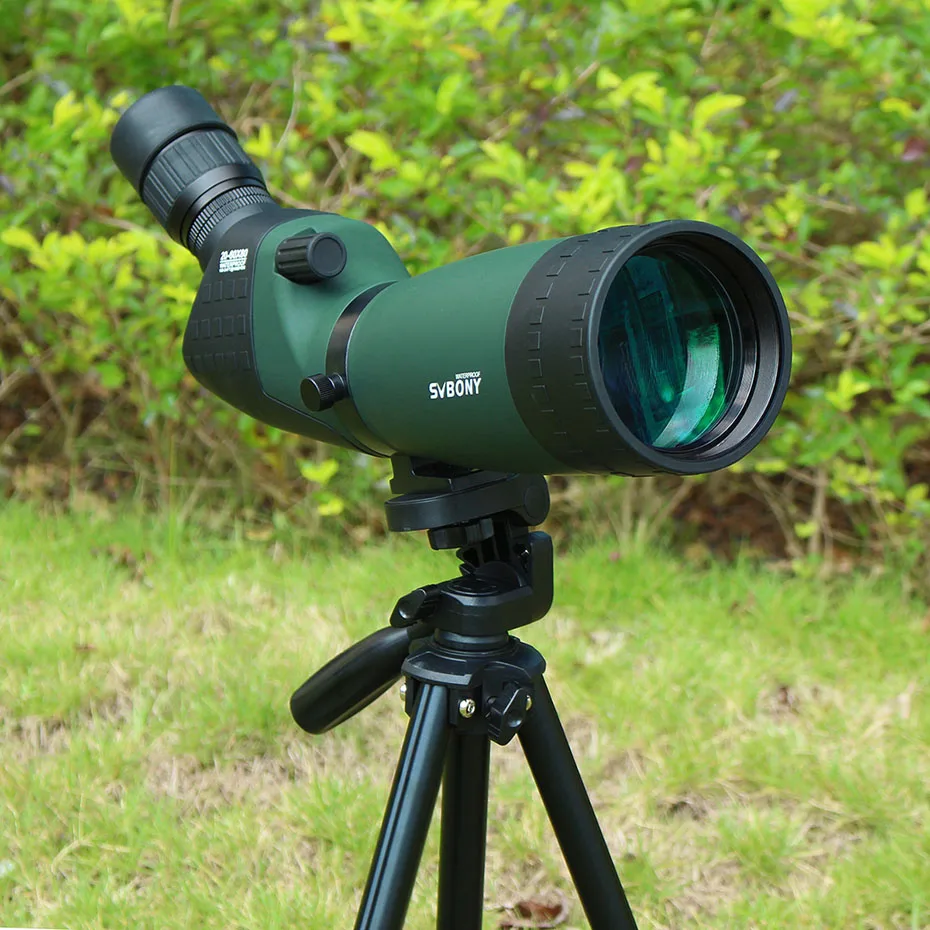 SVBONY SV22 Зрительная труба 20-60x80 BAK4 FMC Водонепроницаемый зум телескоп азот без штатива металлический корпус Высокое качество F9322G