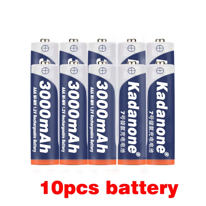 Никель-металлогидридный аккумулятор AAA 3000 мАч 1 2 в | Электроника