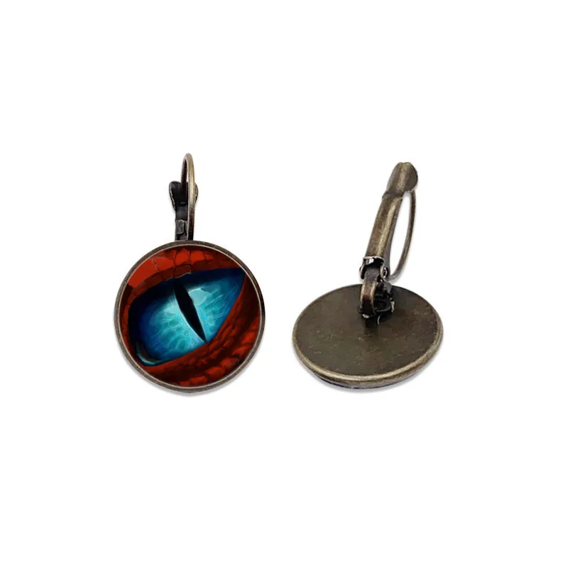 2020 хит! Зеленые серьги кошачий глаз винтажные большие массивные ручной работы со