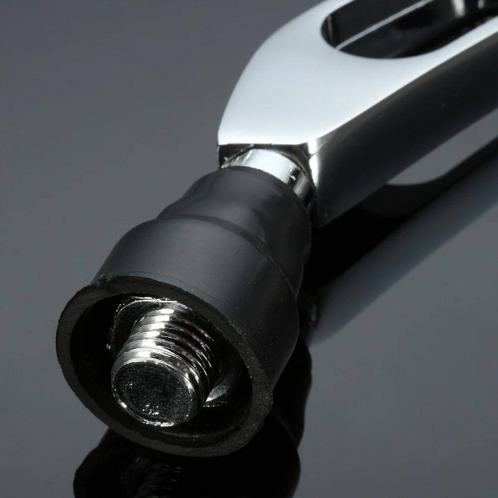 

1pair 10mm Round Metal Parts Universal Easy Install Durable Bike Tool Replacement Motorcycle Rearview Mirror