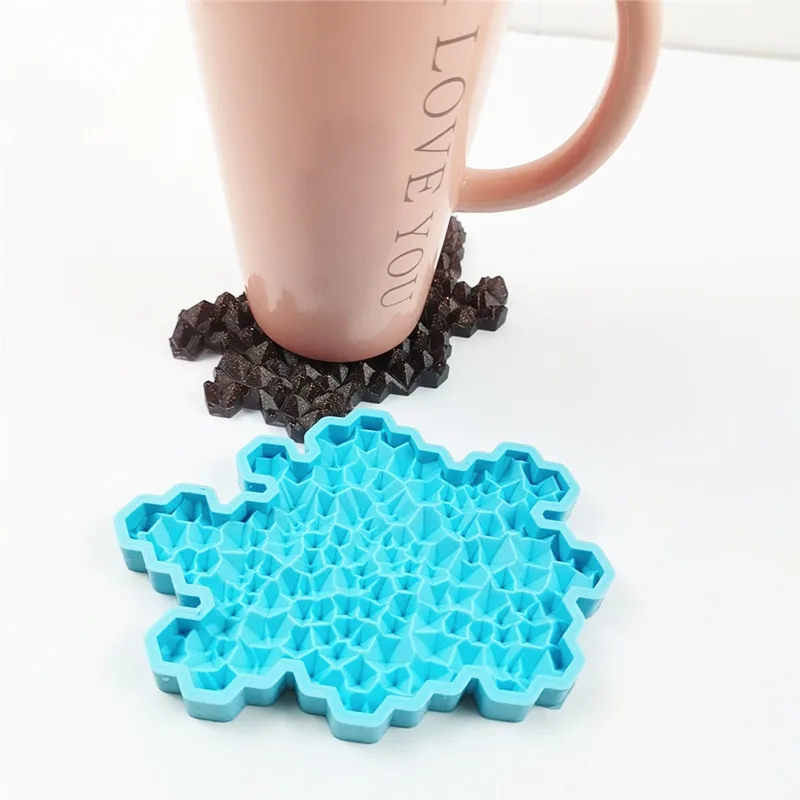 Силиконовая форма-подставка в виде сот эпоксидная смола форма ювелирных изделий