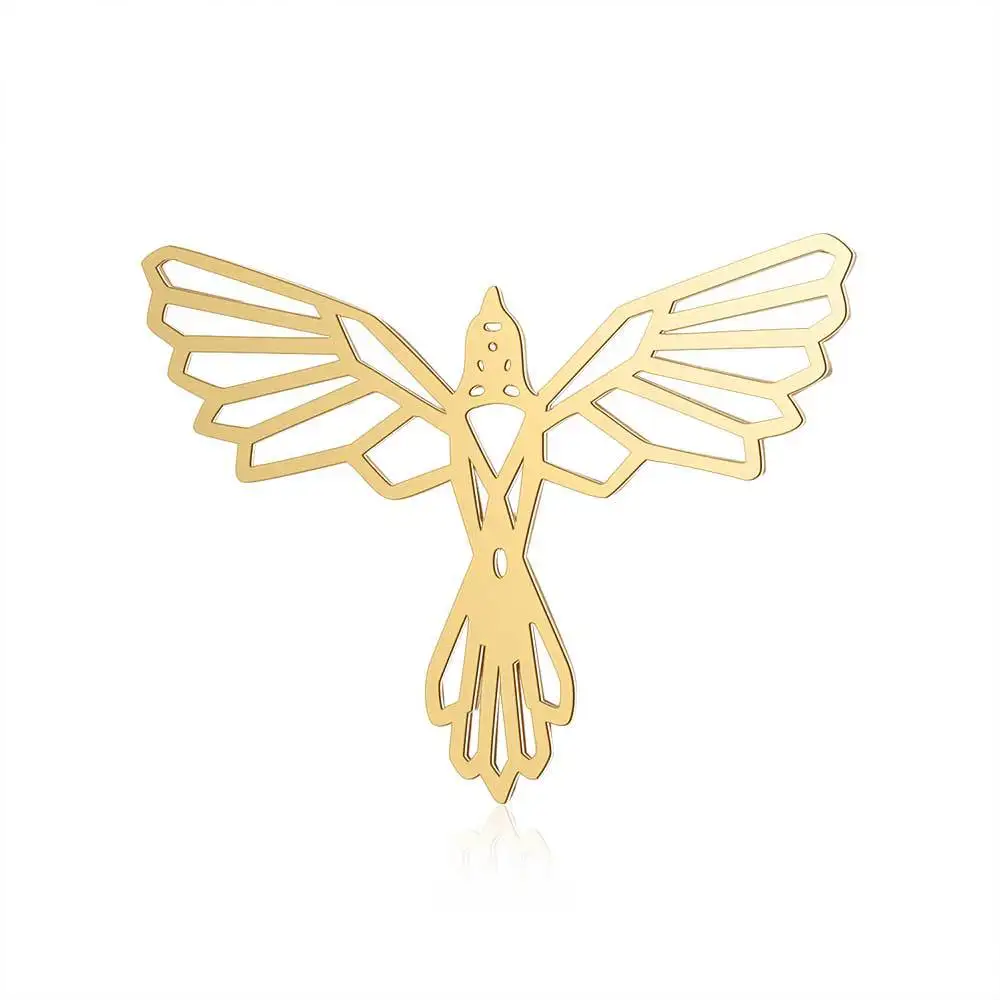 

2Pcs Stainless Steel Phoenix Animals Charms Pendant For DIY Necklace Jewelry Making Handmade Bird Connectors Accessories Wholesa