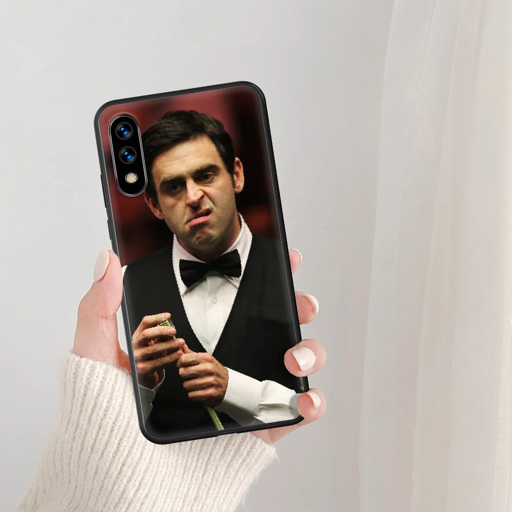 

Snooker star Ronnie Antonio O'Sullivan Phone Case For Huawei Honor 6A 7A 7C 8 8A 8X 9 9X 10 10i 20 Lite Pro Play black Cell 3D