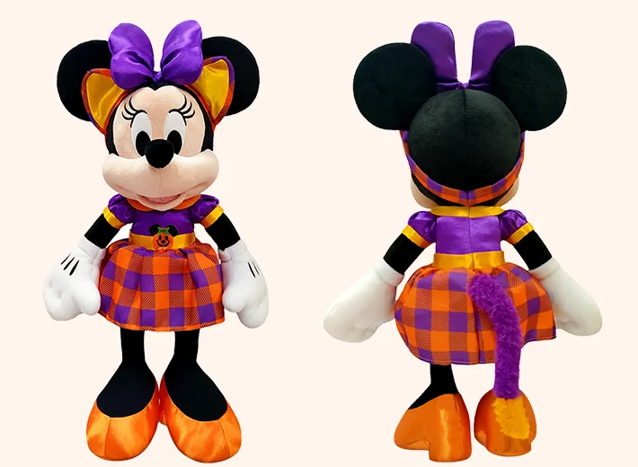 2021 Disney Хэллоуин Микки и Минни Маус плюшевая игрушка подарок