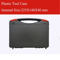 plastic tool case suitcase toolbox impact resistant safety case equipment instrument box equipment with pre cut foam