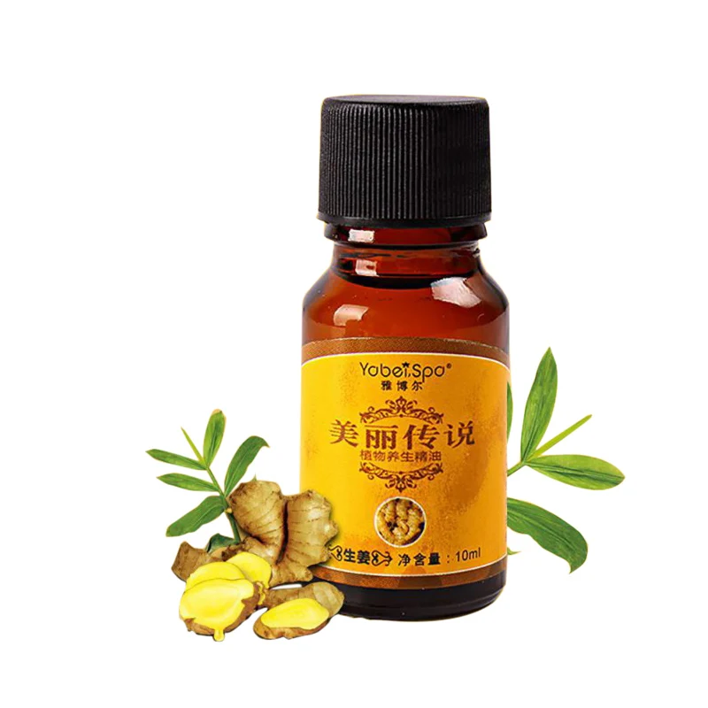 Massage oil 2/3/4pcs 7 Days Ginger Hair Growth Oil Essence Hairdressing Hairs Mask Serum Dry and Damaged Hairs 30 ml Deeply Nutrition Care - Цвет: Massage oil