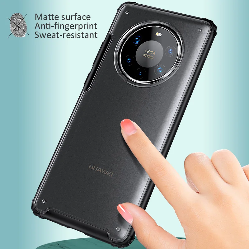 keysion matte case for huawei mate 40 pro 5g 30 pro transparent shockproof phone back cover for huawei p40 pro plus p30 lite free global shipping