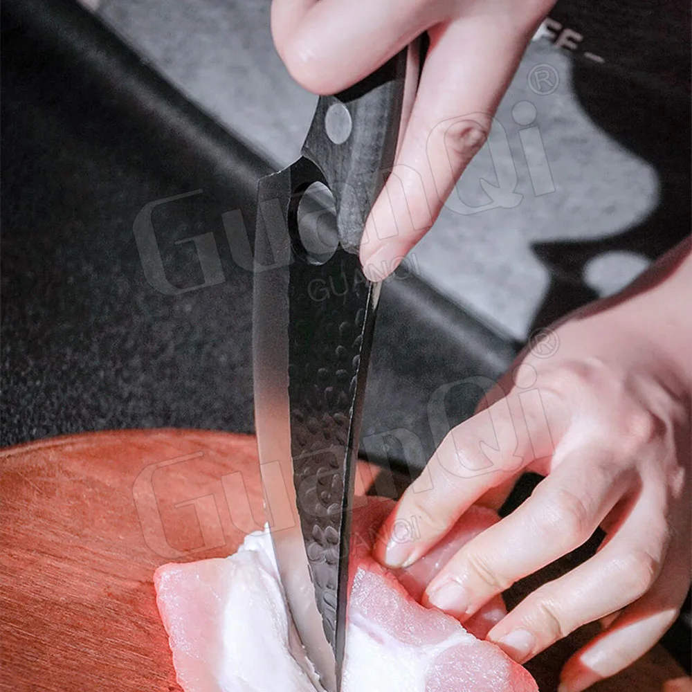 Кованый кухонный нож ручной работы из нержавеющей стали шеф повара рыболовный