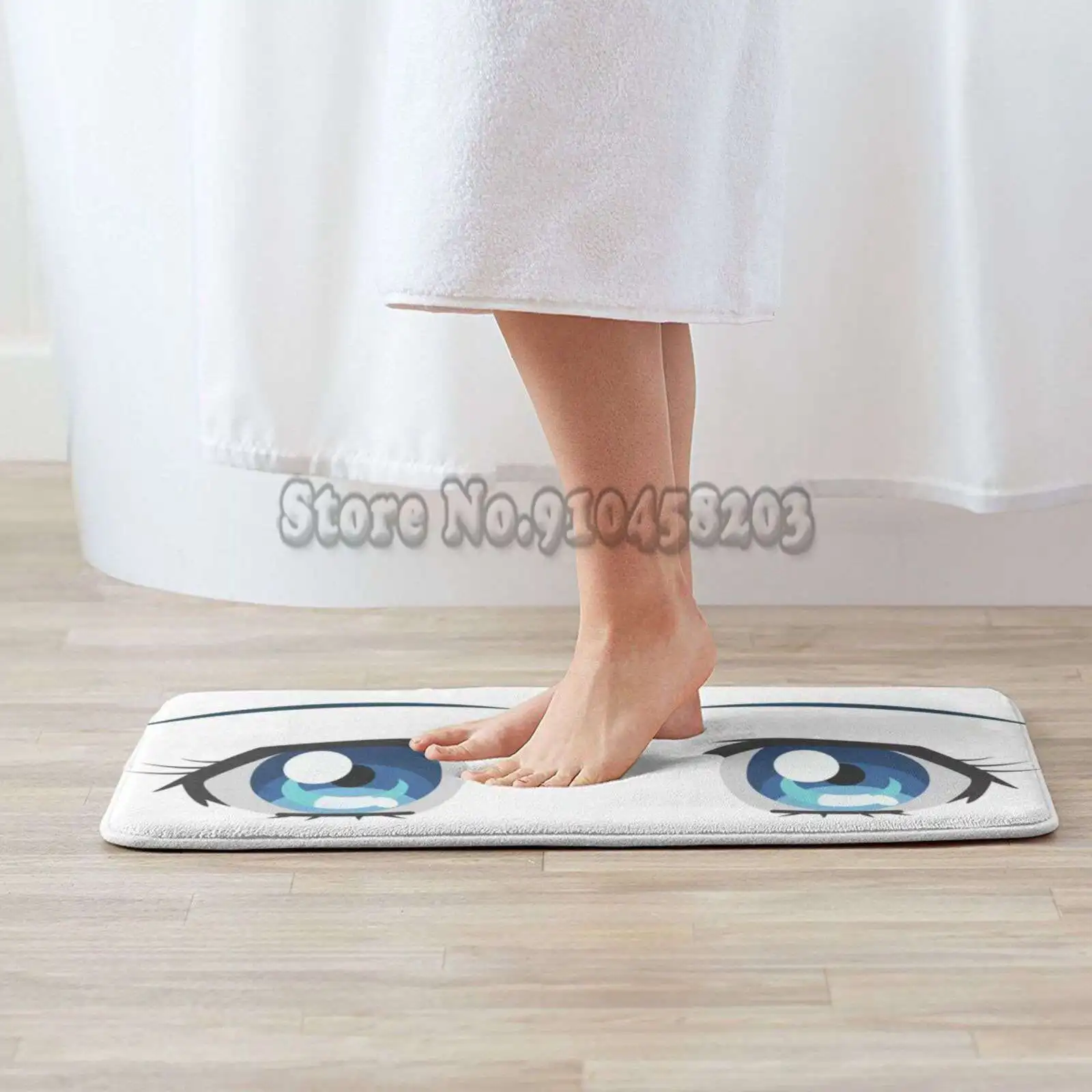 Глаза напольного коврика декоративные дверные коврики для спальни кухни