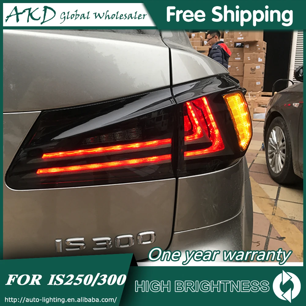 Задний фонарь для автомобиля Lexus IS250 2006-2012 IS300 задние фары светодиодные