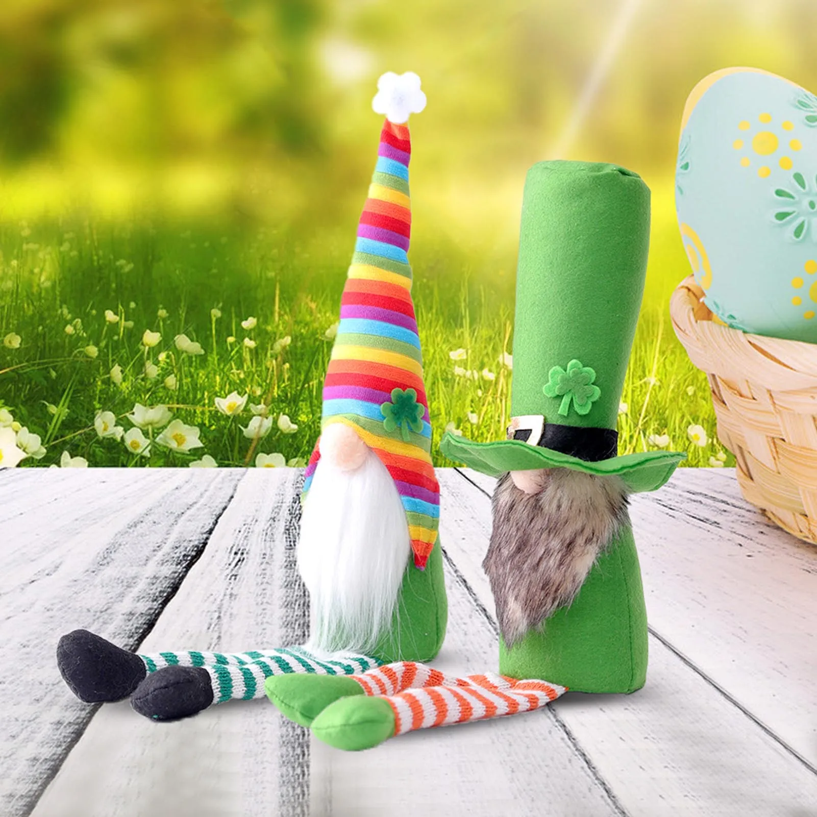 День Святого Патрика гном Безликий куклы ирландское плюшевое украшение вечерние