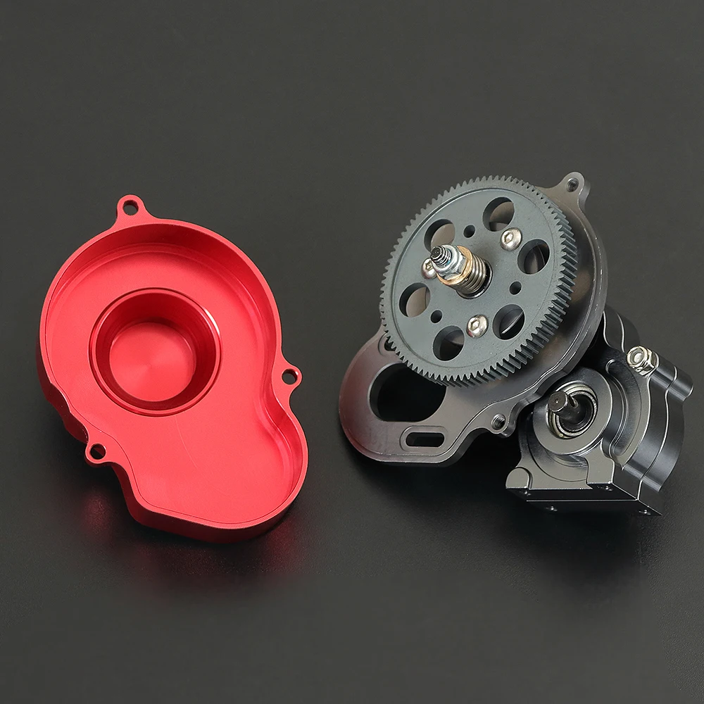 В комплекте металлическая коробка передач 48P с 20T Мотор шестерни для 1/10 RC Рок