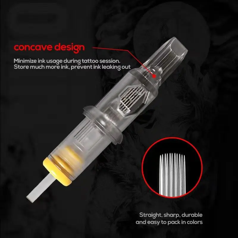 20 шт. иглы для тату RL картридж лайнер растушевки магнитный поставка совместима с