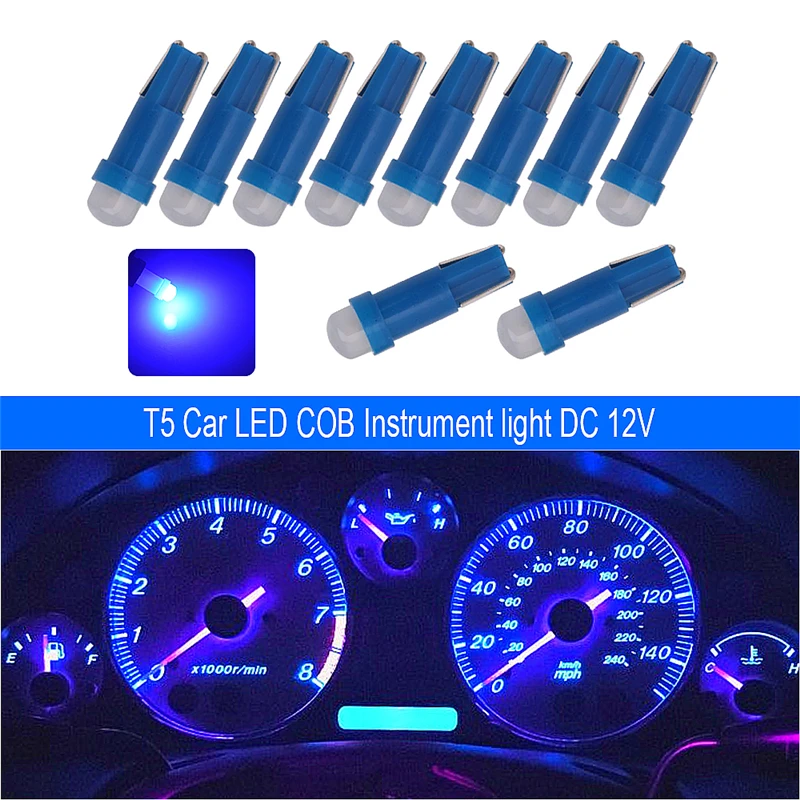 1000x T5 LED 12516 W1.2W приборной панели автомобиля датчик инструмент керамический авто