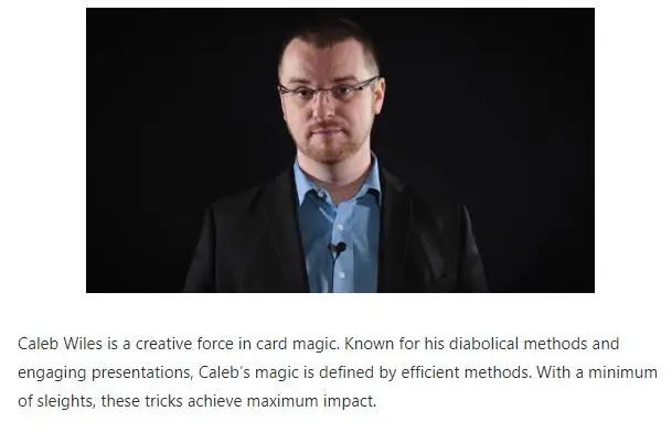 

The Knockout Magic of Caleb Wiles Magic Tricks