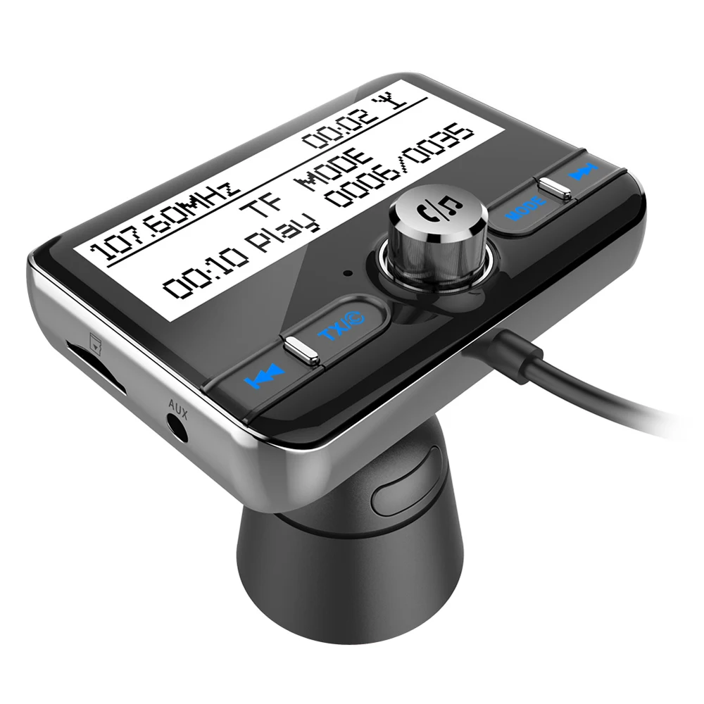 Portable Radios DAB Digital FM Radio Receiver BT4.2 FM Transmitter LCD Display USB Charger