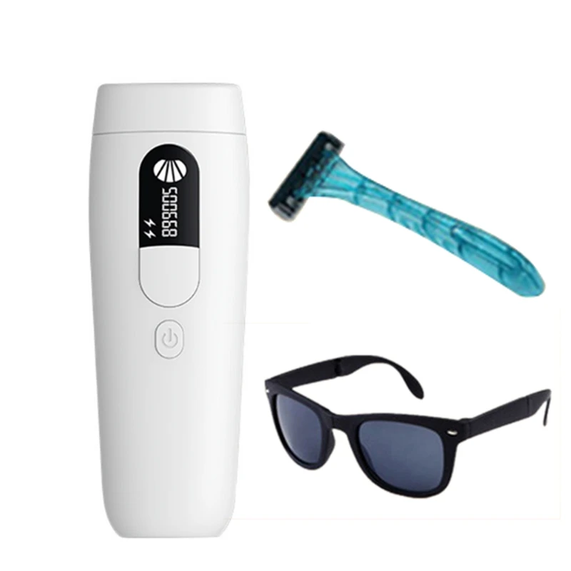 

IPL Permanent Hair Removal Device 500,000 Flashes Home Use Hair Remover for Facial and Body EU Plug