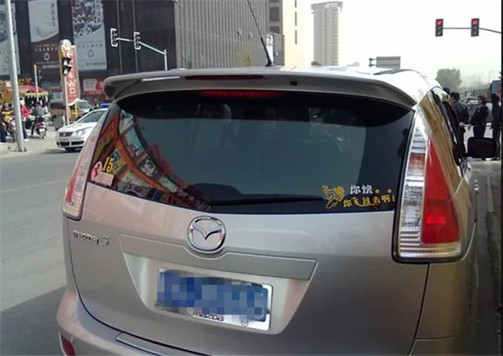 Спойлер для Mazda 5 высококачественный спойлер из АБС материала заднего крыла