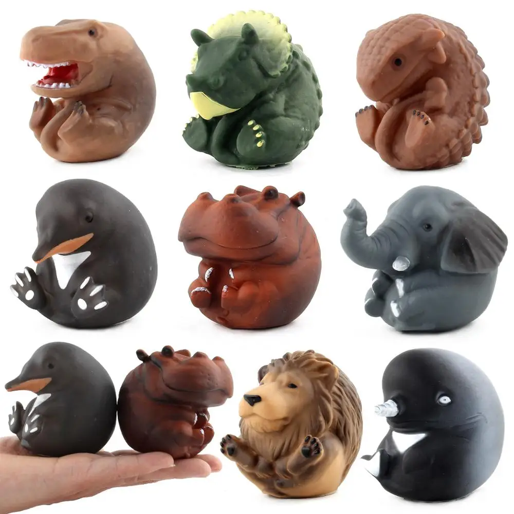 Высококачественная ПВХ силиконовая модель Q Version имитация животного