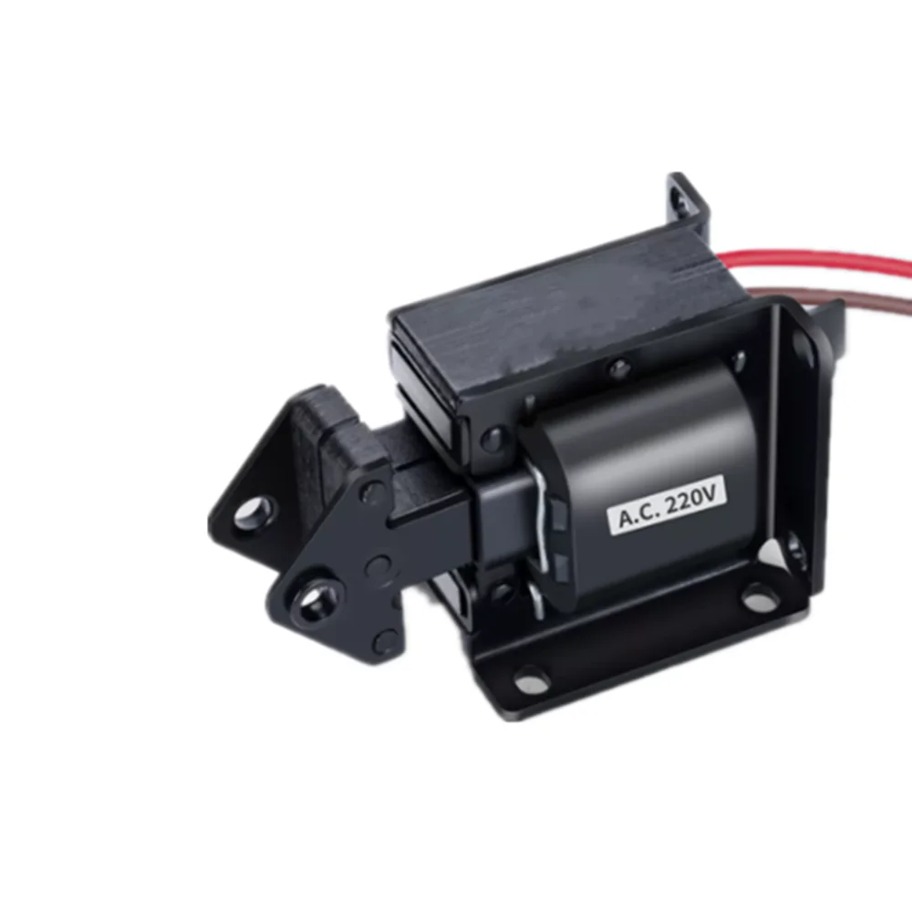 

1 шт. SA-56 AC 220V 380V 40 мм ход 12 кг Force Электромагнитный Тяговый Электромагнит