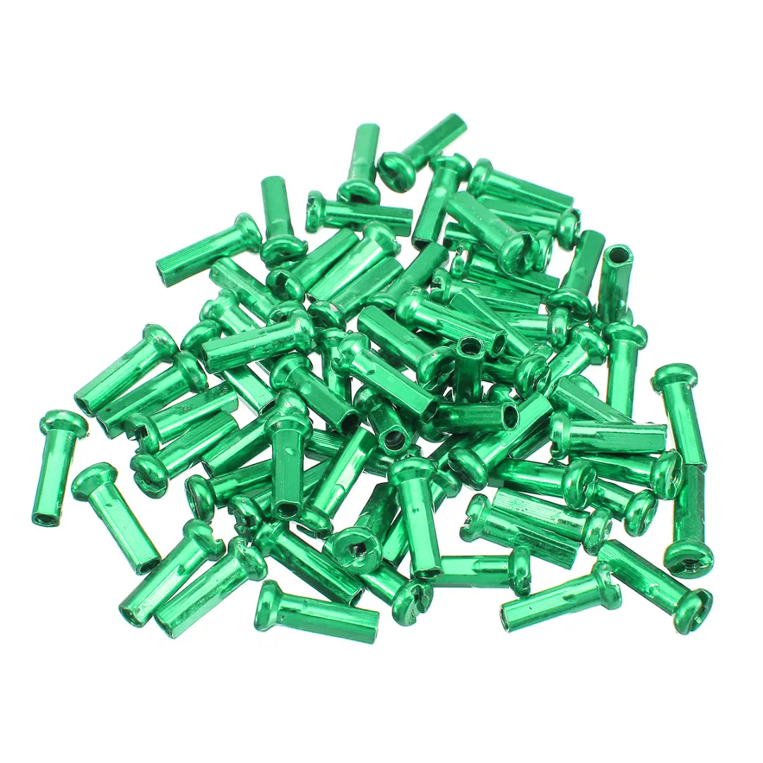 

72Pcs/Lot Bicycle Spoke Colorful Material Mountain Bike Spokes Nipples For Bicycle Wheel Cycling Accessories