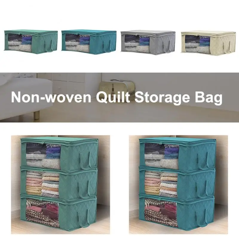 Лидер продаж Нетканая сумка для хранения одежды органайзер прозрачная с окошком