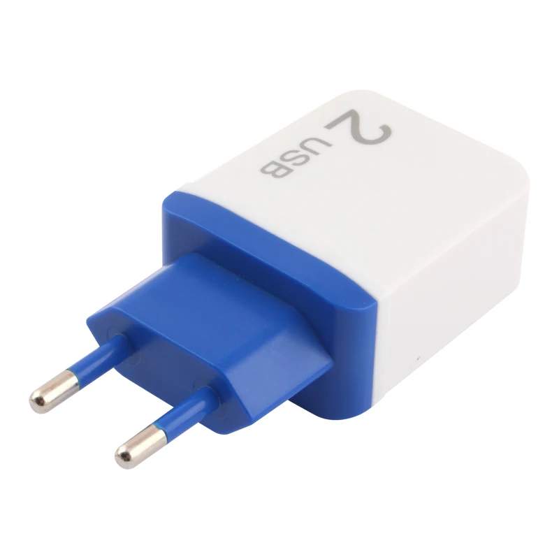 

1port/2ports USB Phone Charger 5V 2.1A EU plug Mobile Phone Charger Quick Charge Travel Universal Adapter Wall Charger portable
