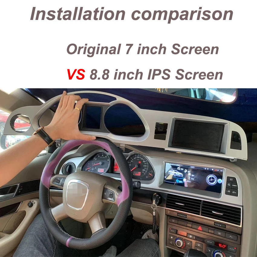 For Audi A6 A6L C6 4F 2005~2011 Car Android Multimedia Player Autoradio Radio Stereo GPS Navigation Carplay Video Play | Автомобили и