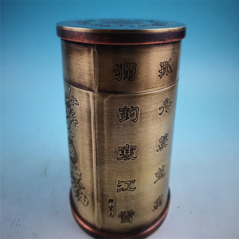 Chinese Ancient Copper Tea Collection Box.The Caddy Worth Collecting | Дом и сад