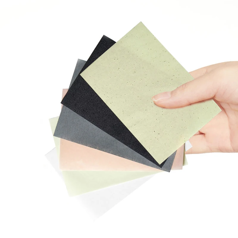 Бумага для промокания лица 100 шт. впитывающие салфетки контроля жирности листы