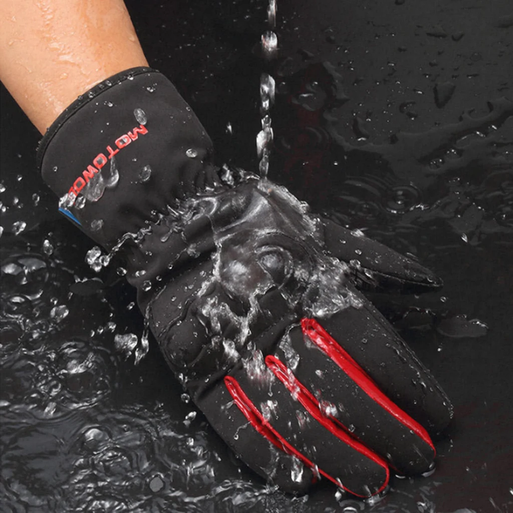 Мотоциклетные велосипедные водонепроницаемые ветрозащитные перчатки с