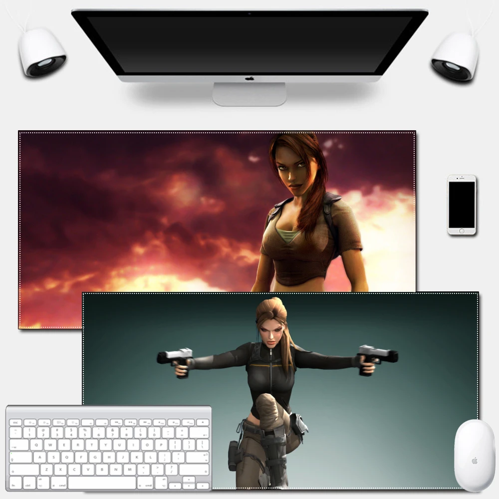 

Большой игровой коврик из натурального каучука, 40x80 см, 30x0 см