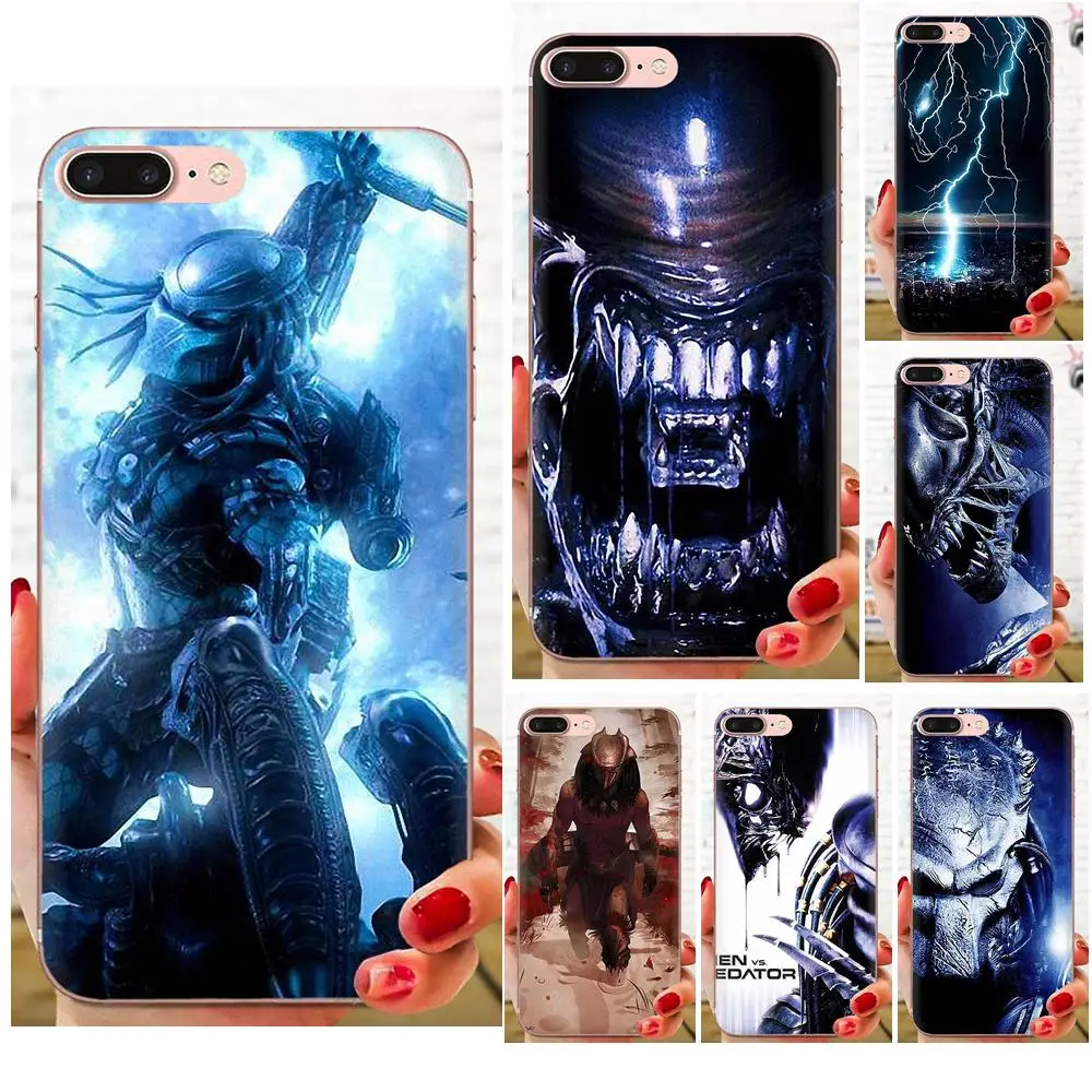 Alien Vs Predator For Xiaomi Redmi Mi 4 7A 9T K20 CC9 CC9e Note 7 9 Y3 SE Pro Prime Go Play Soft TPU Cell Phone Case | Мобильные