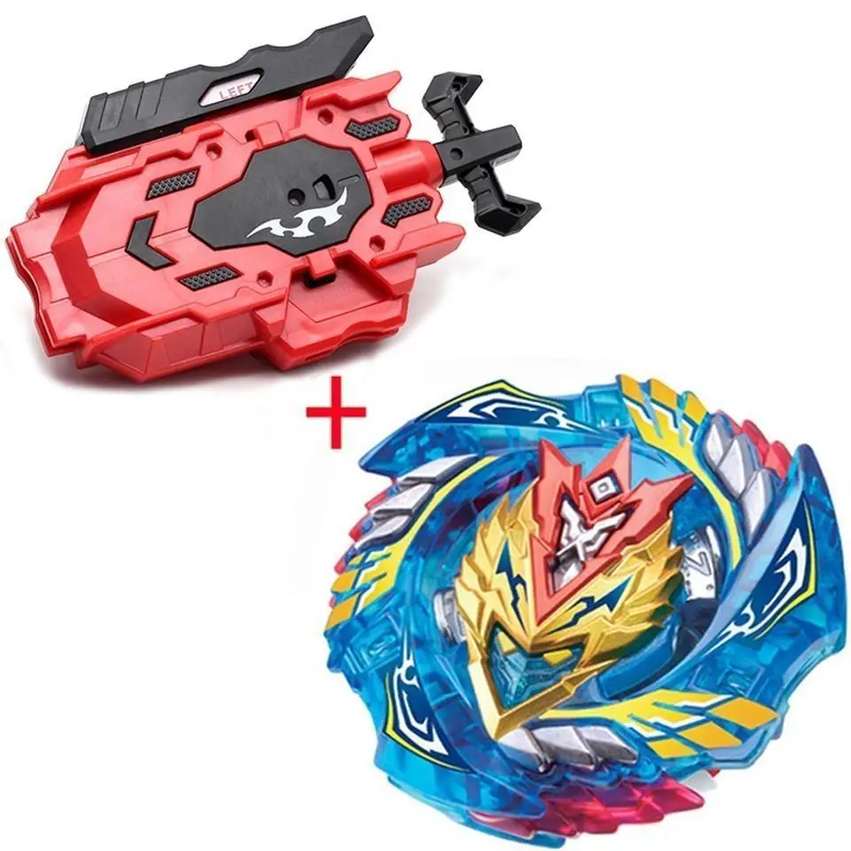 Beyblade Burst Turbo Искрящийся с пусковым устройством металлический бустер-Бей стартер