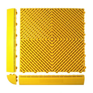 40 pcs free shipping car wash room floor mats 40x40x1 8cm plastic splicing grille leaking mat garage interlocking floor tiles free global shipping